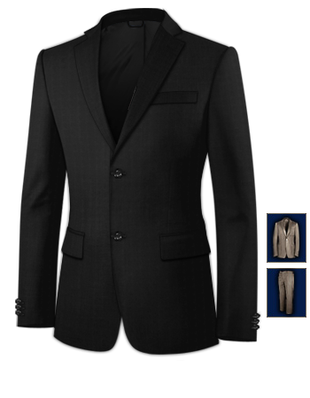 Costume Satin� with 2 Buttons, Single Breasted