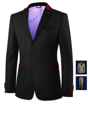 Vente De Costume En Ligne with 2 Buttons, Single Breasted