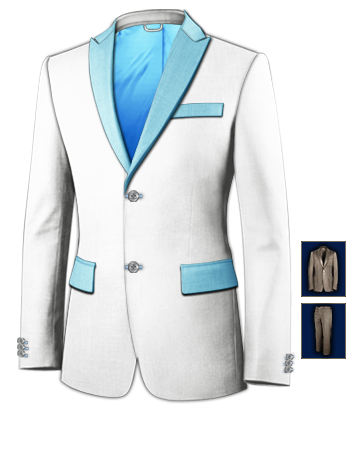 Costume D�pareill� with 2 Buttons, Single Breasted