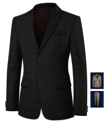 Costume Commander with 2 Buttons, Single Breasted